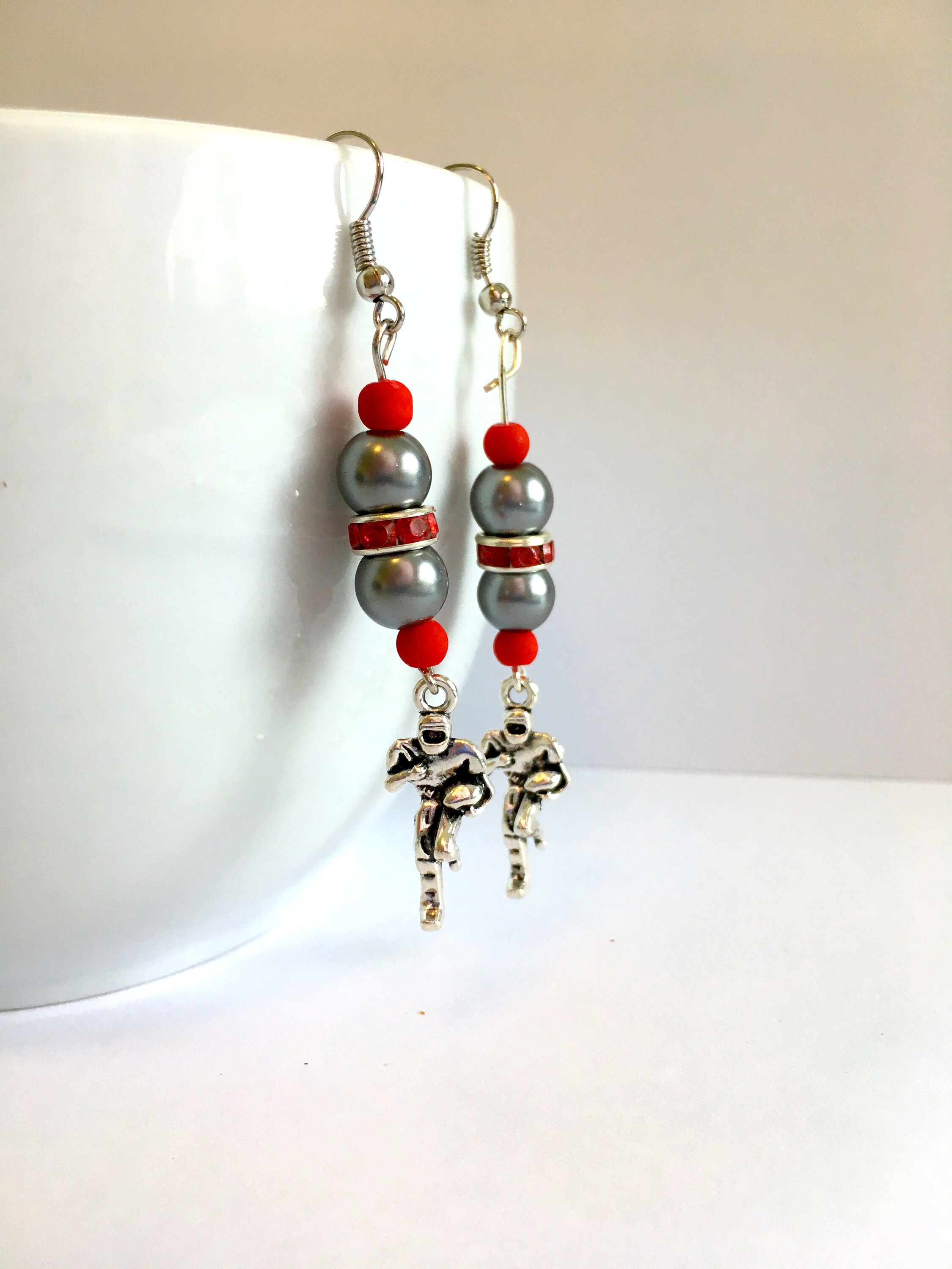 Tampa Bay BUCCANEERS Handmade Earrings | Etsy