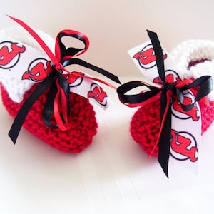 New Jersey DEVILS Hockey Handmade Baby & Cat Gifts