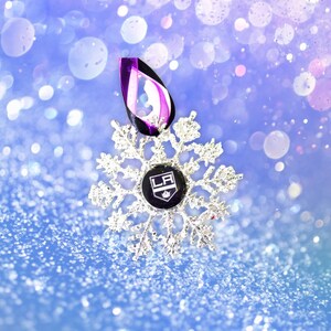 Los Angeles KINGS Handmade Snowflake
