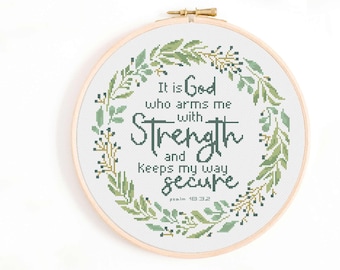 Bible Cross Stitch Etsy
