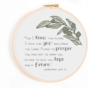 Christian Cross Stitch Pattern - To Live is Christ, To Die Gain Cross Stitch Pattern PDF Instant Download. Bible Verse Philippians 1:21