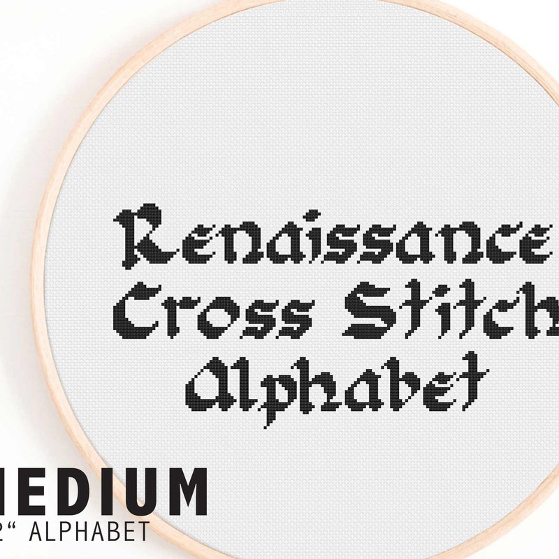 Ren Faire Cross Stitch - Etsy