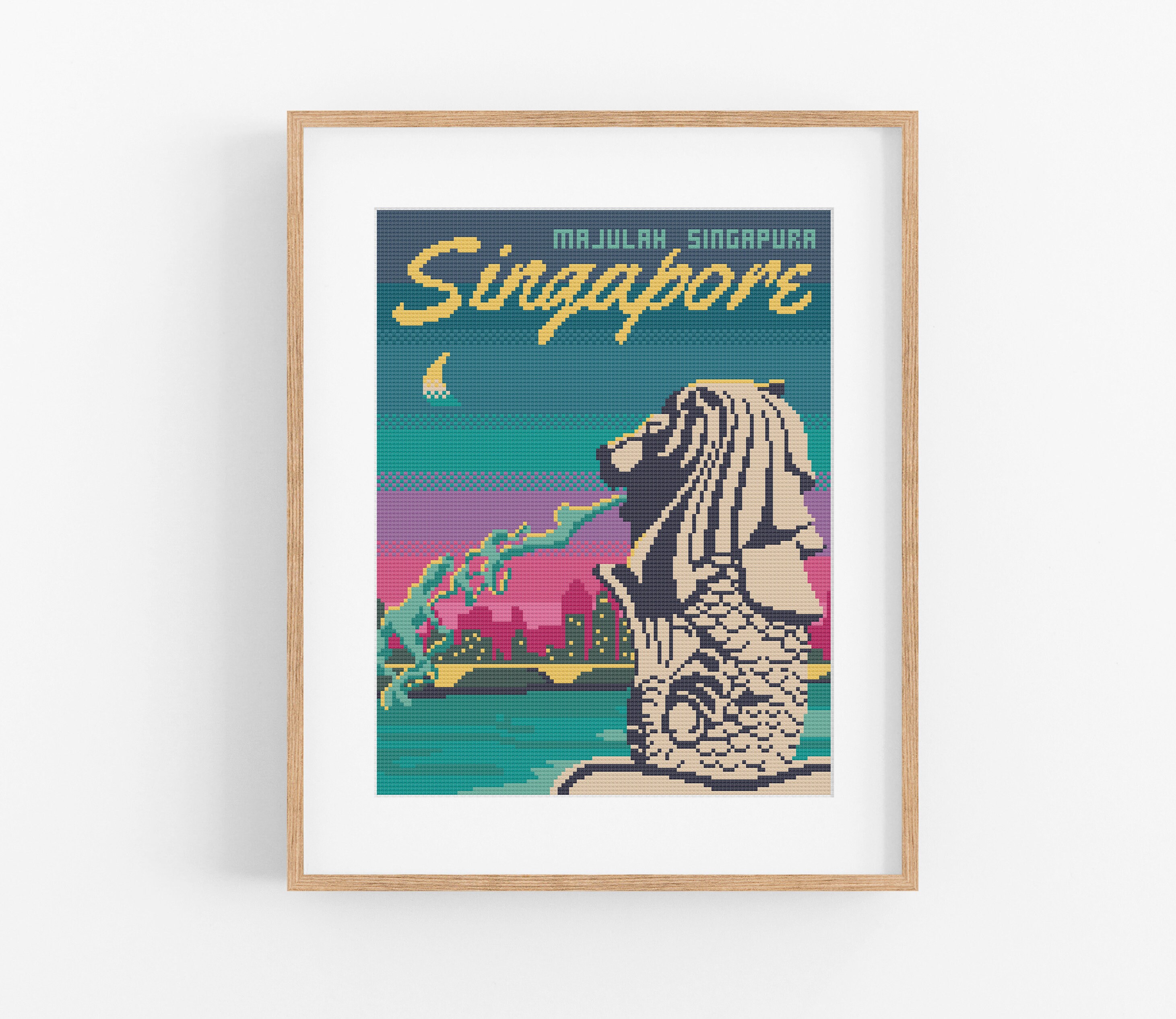 Merlion fountain - Etsy 日本
