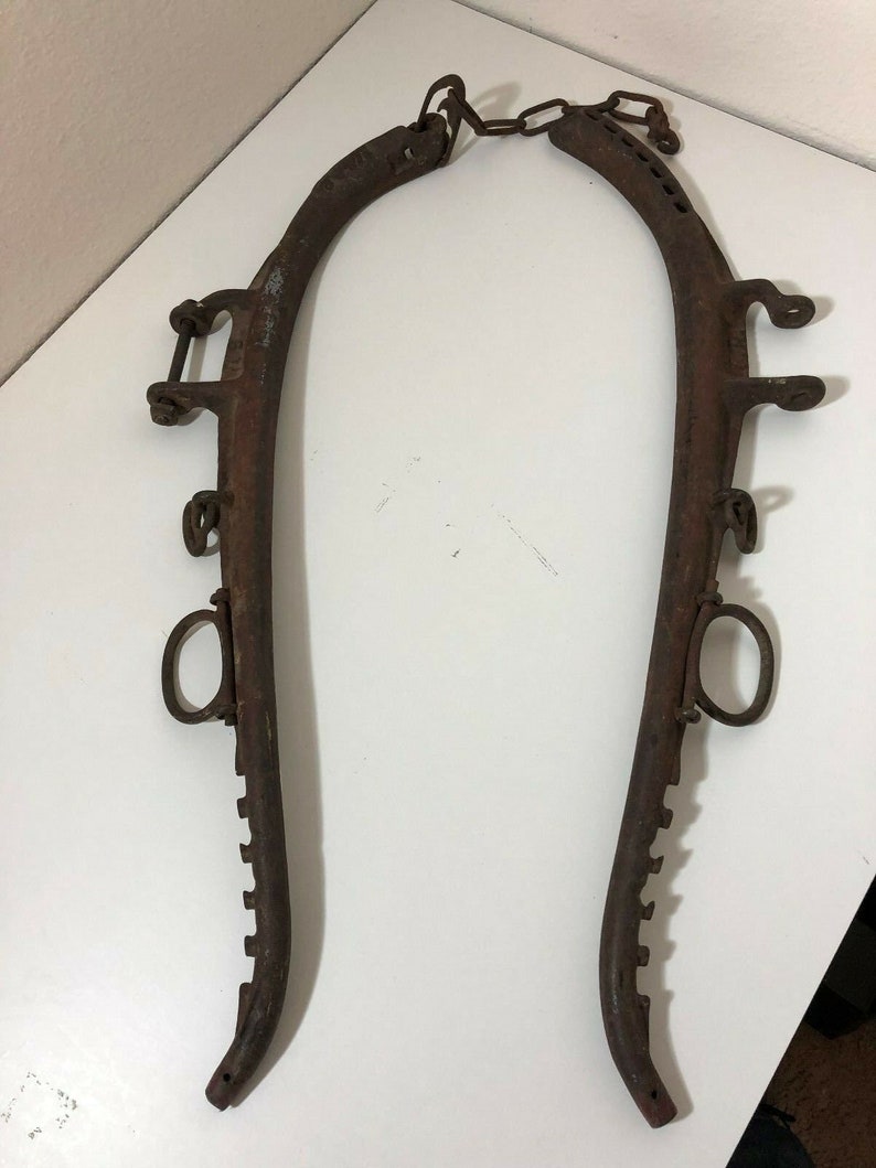 Vintage Horse Hames 25 Long Cast Iron Harness Etsy