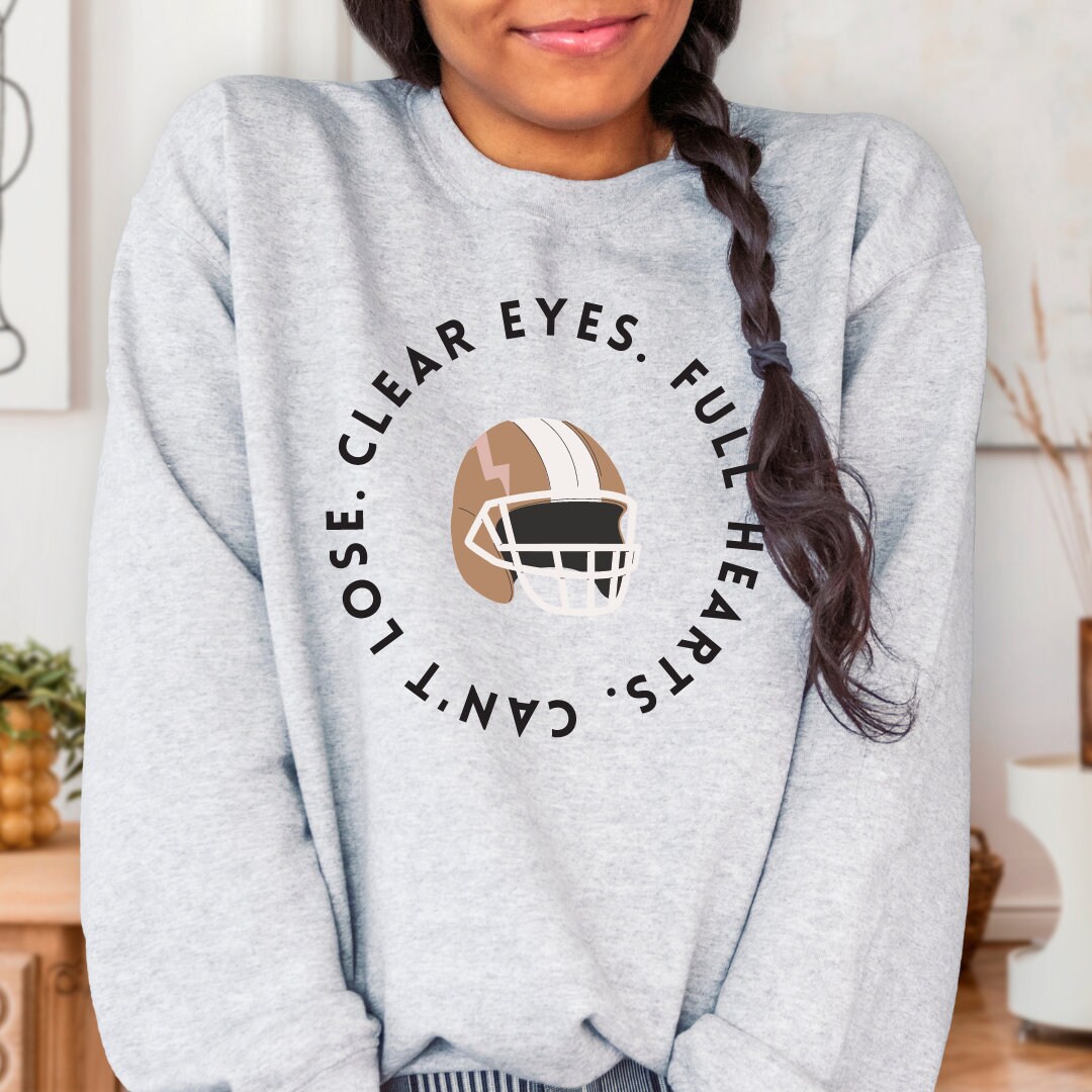 Clear Eyes Full Heart Can't Lose SVG Shirt Mug Coach's Wife Etsy