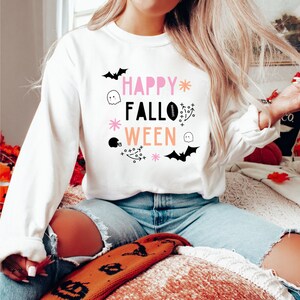 Happy Falloween SVG, Football Shirt, Halloween SVG, Fall Shirt, Halloween PNG