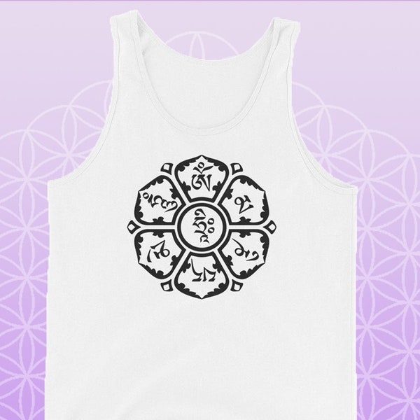 Om Mani Padme Hum Unisex Tank Top