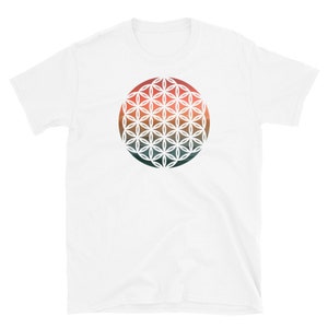 Flower of life Shirt, mandala shirt, yoga shirt, ocean shirt