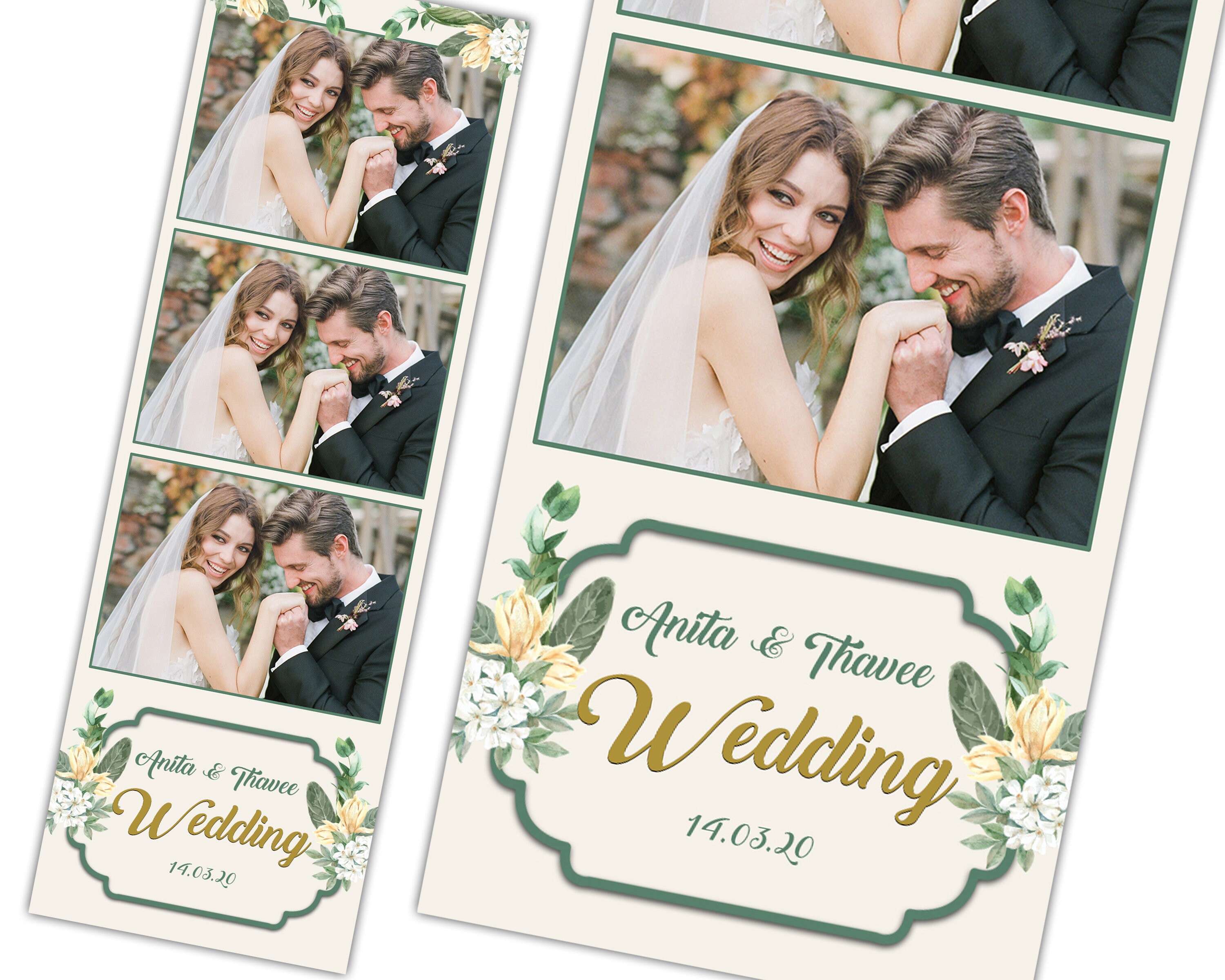 Wedding Photobooth Template Floral Photobooth Template 4x6 Etsy Wedding Photobooth Template Floral Photobooth Template 4x6 Etsy