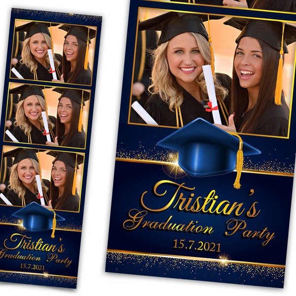 Graduation Photo Booth Template, Graduation Photobooth Template, Class of 2023, Prom 2023