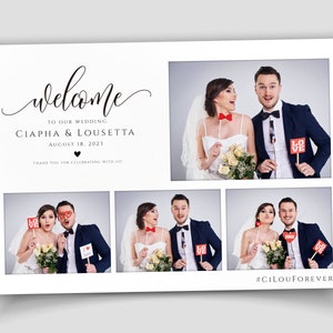 Signature Wedding Anniversary Photo Booth Template Mirror Booth Salsa Touchpix Darkroom Photobooth