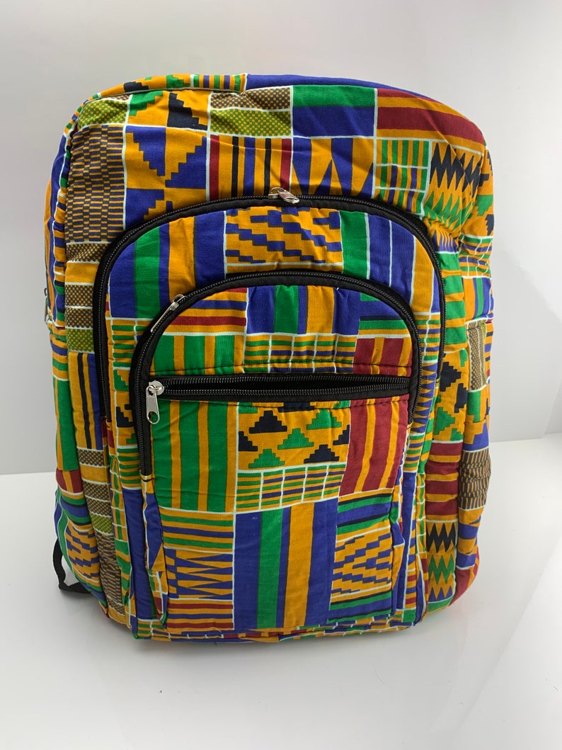 African Print Bag Ankara Backpack Ghana Africa Etsy Canada