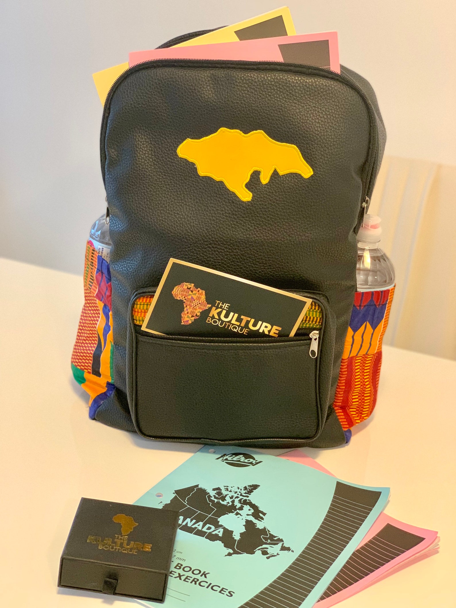 African Print Bag Ankara Backpack Ghana Africa Etsy Canada