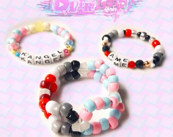 Bracelet Angel Kandi Ame-chan/K | Bijoux en perles de caractère Needy Streamer Overload/Needy Girl Overdose