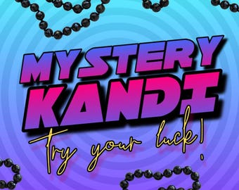 Bracelet Kandi mystère | Boîte invisible à bijoux en perles Rave Festival