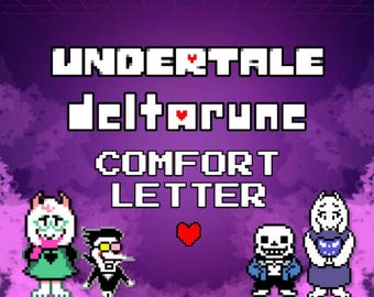 Lettre personnalisée Undertale/Deltarune (livraison numérique PDF, 500-1000 mots)