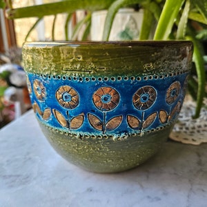 Rare Aldo Londi for Bitossi Cachepot