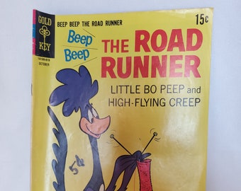 Beep Beep the Road Runner Gold Key Comic Book 1968