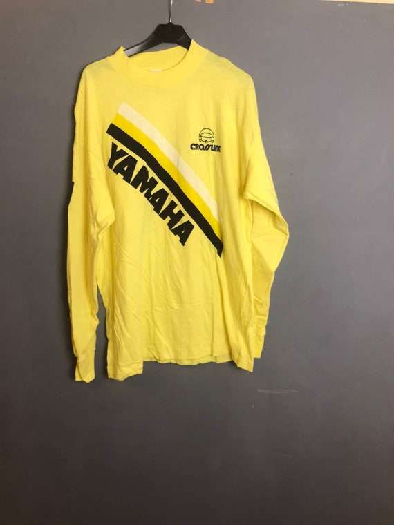 Rare Vintage Jersey Yamaha 1980's Crossline