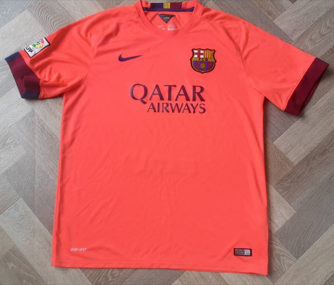 Trikot FC Barcelona 2014-2015 Auswärts | Etsy