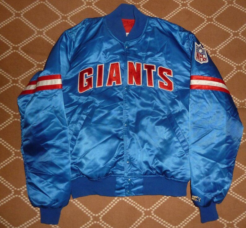 Vintage Jacket New York Giants 198090's NFL Starter USA Etsy