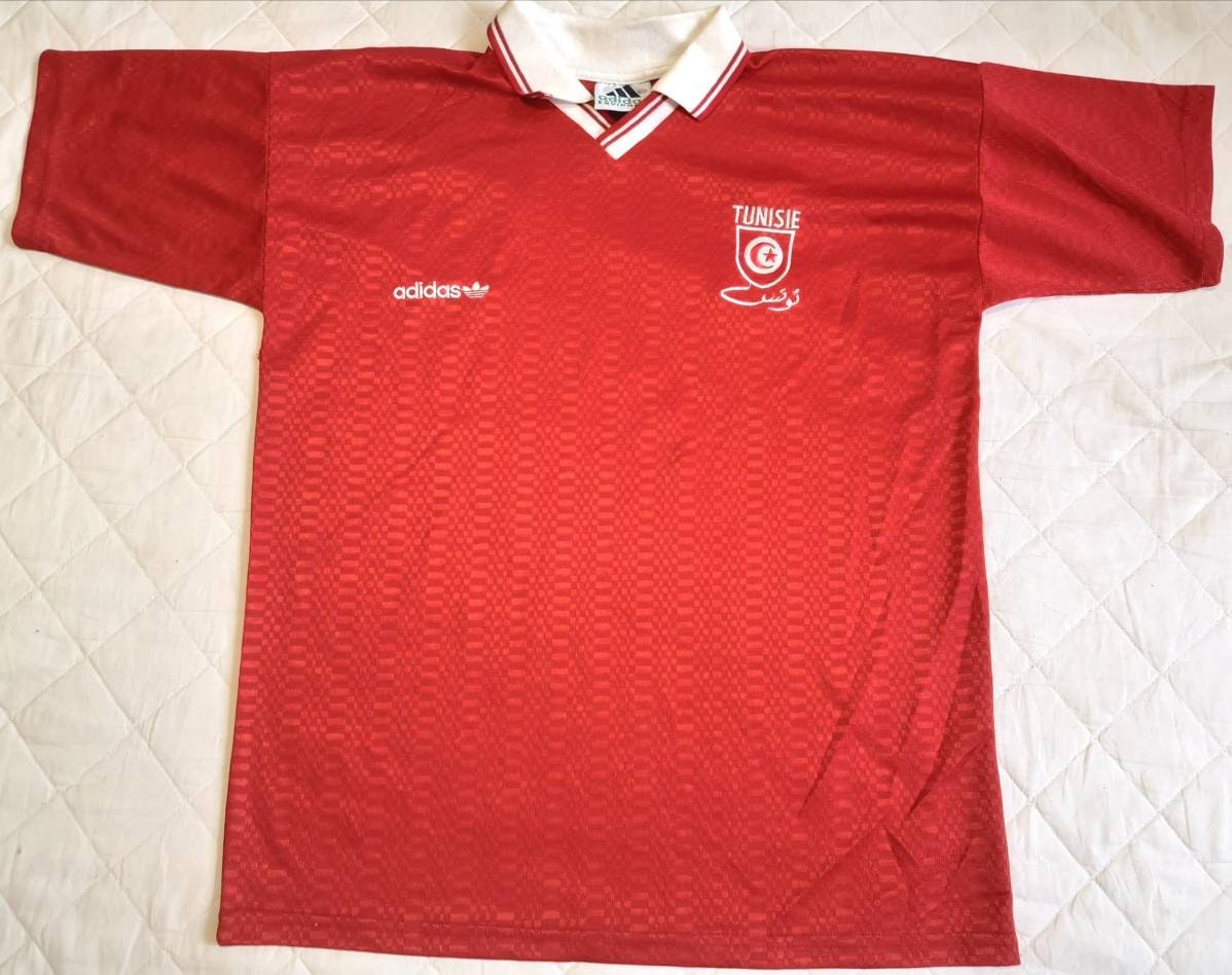 Jersey Tunisia 1992-1994 away Adidas Vintage | Etsy Jersey Tunisia 1992-1994 away Adidas Vintage | Etsy