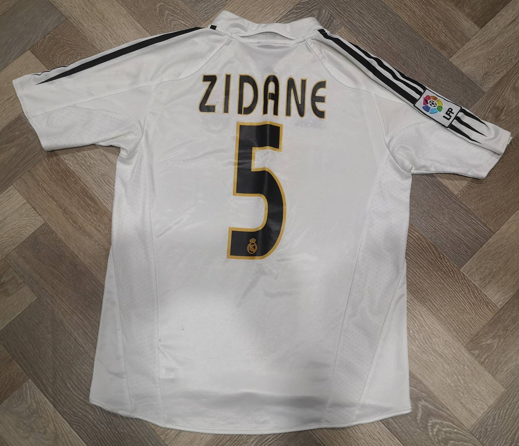 Jersey Zidane 5 Real Madrid 200405 home Adidas Vintage Etsy