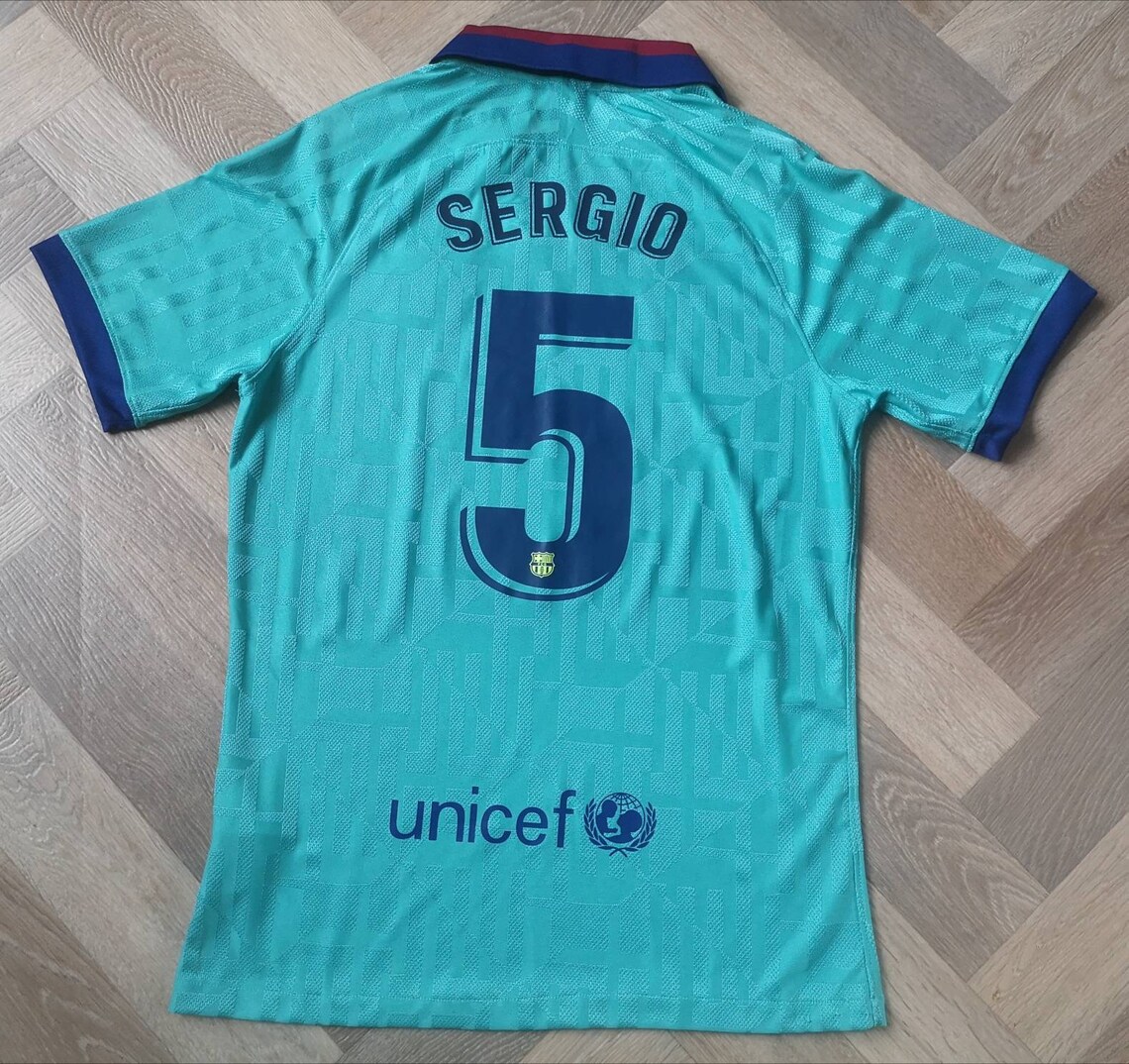 Jersey Sergio Busquets 5 FC Barcelona 20192020 third Nike Etsy