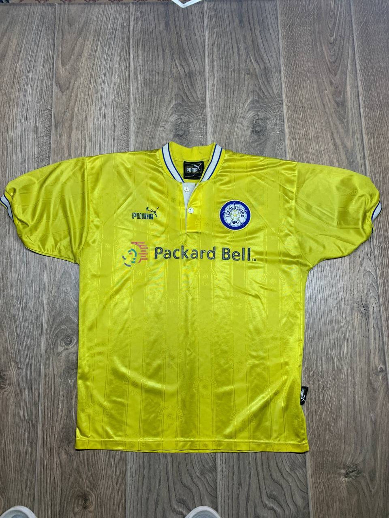 Jersey Leeds United 199698 away Vintage Etsy
