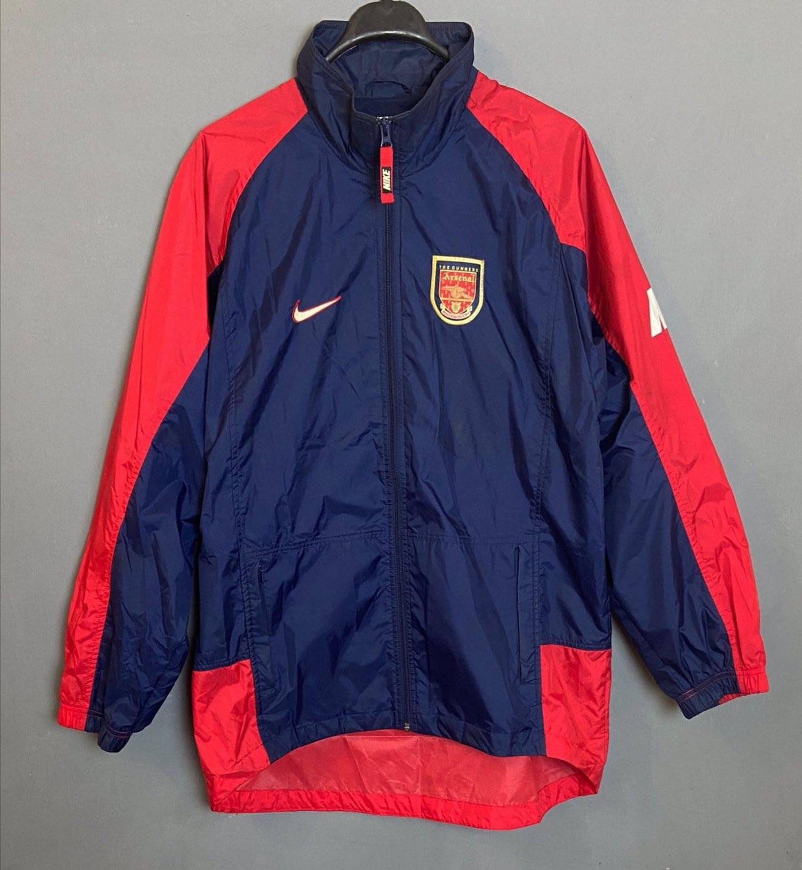 Authentic Track Jacket Arsenal FC Nike Big Logo 1990's | Etsy