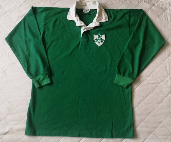 Jersey Ireland Rugby 1980's Vintage