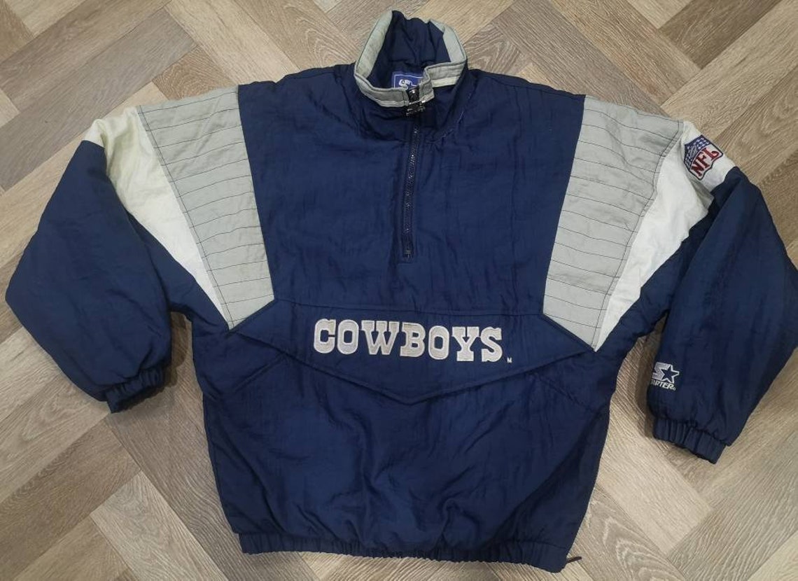 Jacket Dallas Cowboys 1990's Starter NFL Vintage Etsy