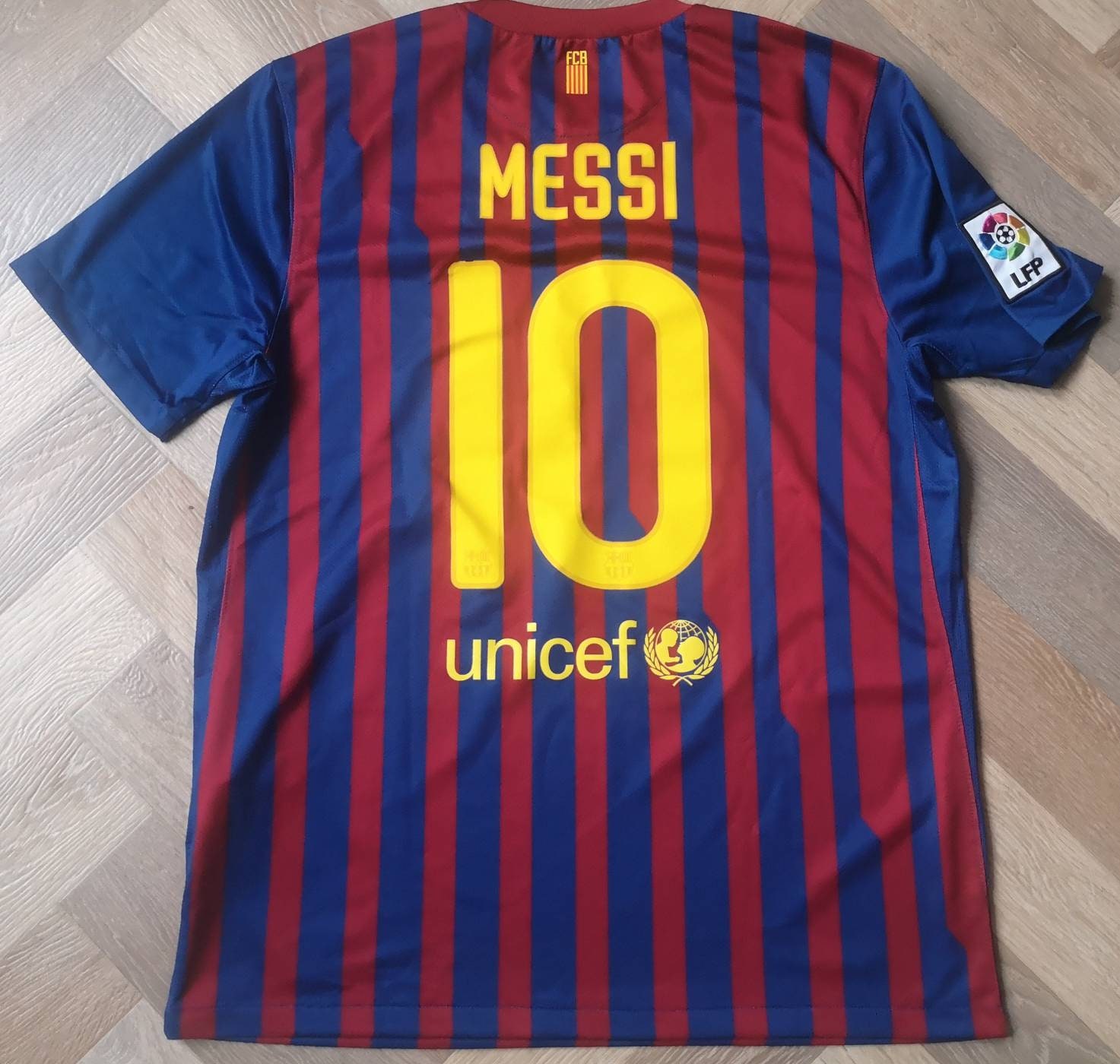 Jersey Messi FC Barcelona 2011-2012 home | Etsy