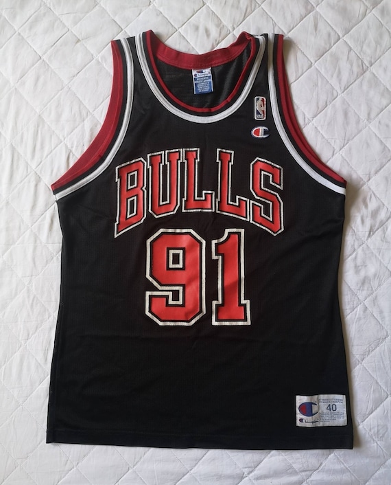 Authentic jersey Dennis Rodman Chicago Bulls NBA C