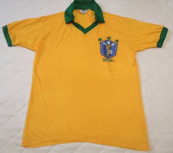 Vintage jersey Brazil 1980's Campea