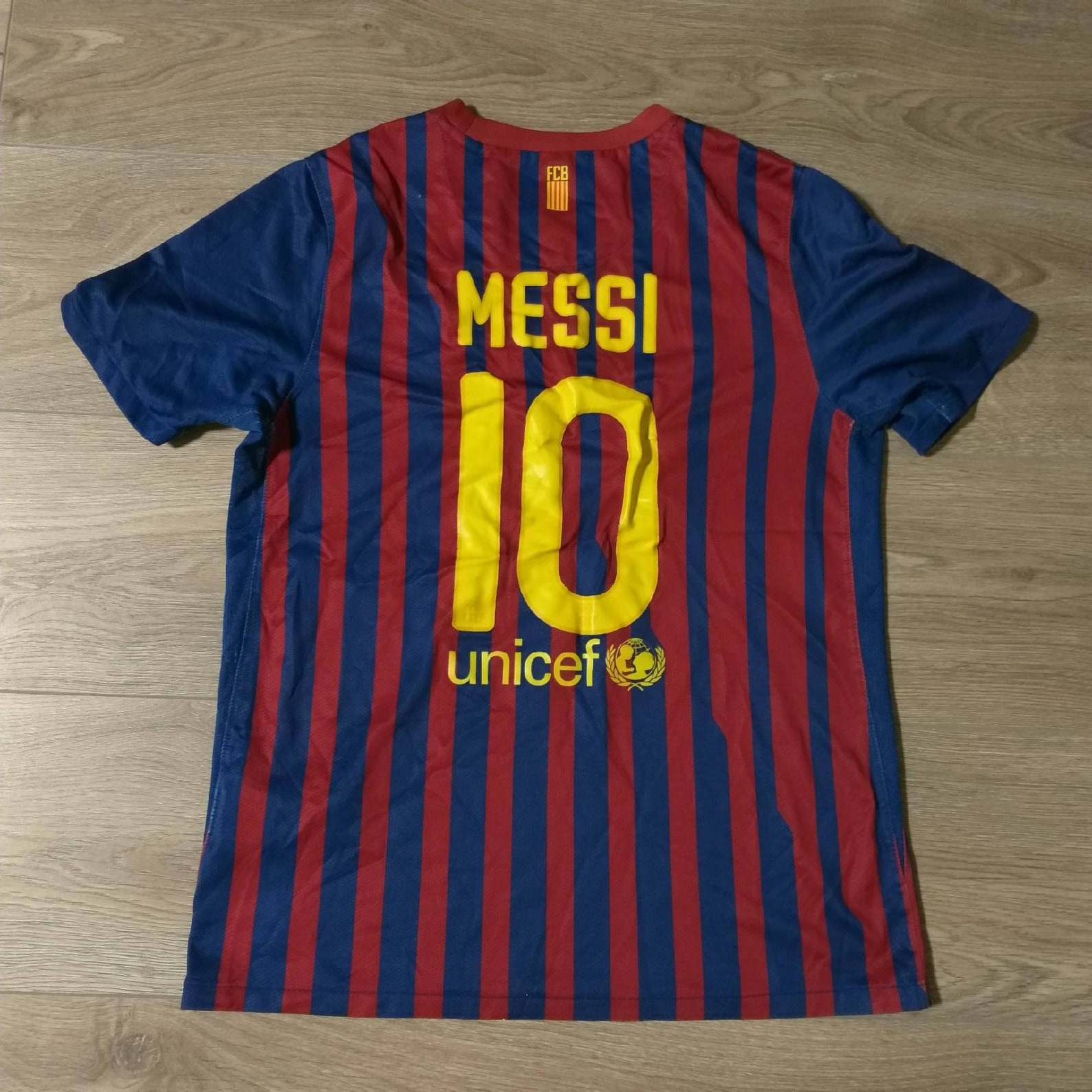 Jersey Messi FC Barcelona 20112012 home Nike Vintage Etsy