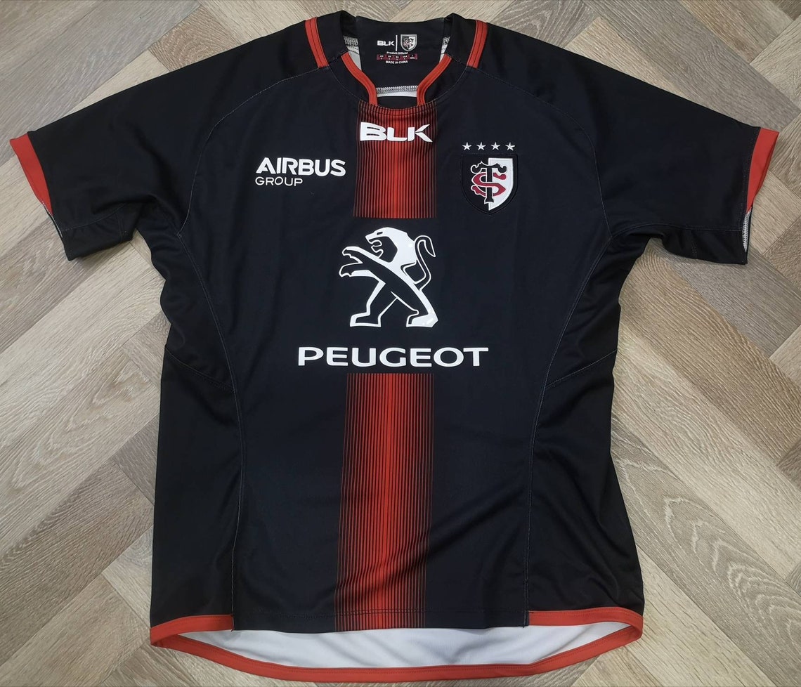 Jersey Toulouse Rugby 20152016 BLK Etsy