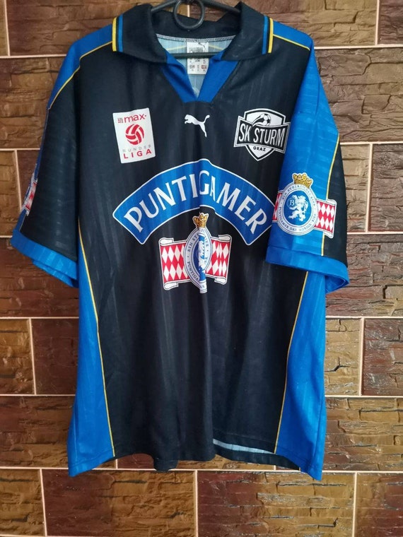 Trikot Feldhofer 4 Sk Sturm Graz 1998 99 Weg Puma Vintage Etsy