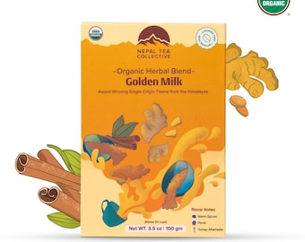 Cúrcuma dorada y jengibre