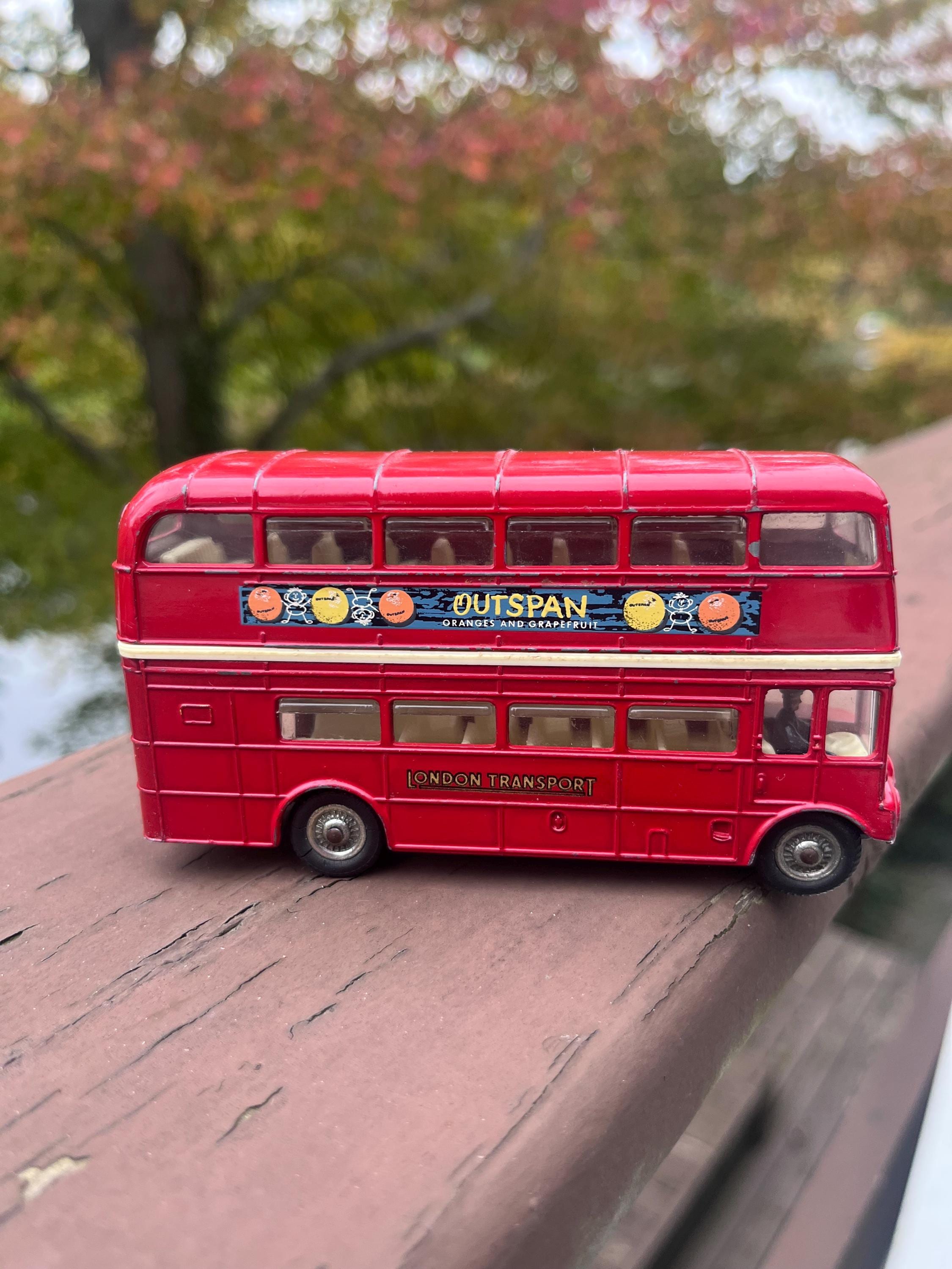 Vintage London Bus Toy - Etsy