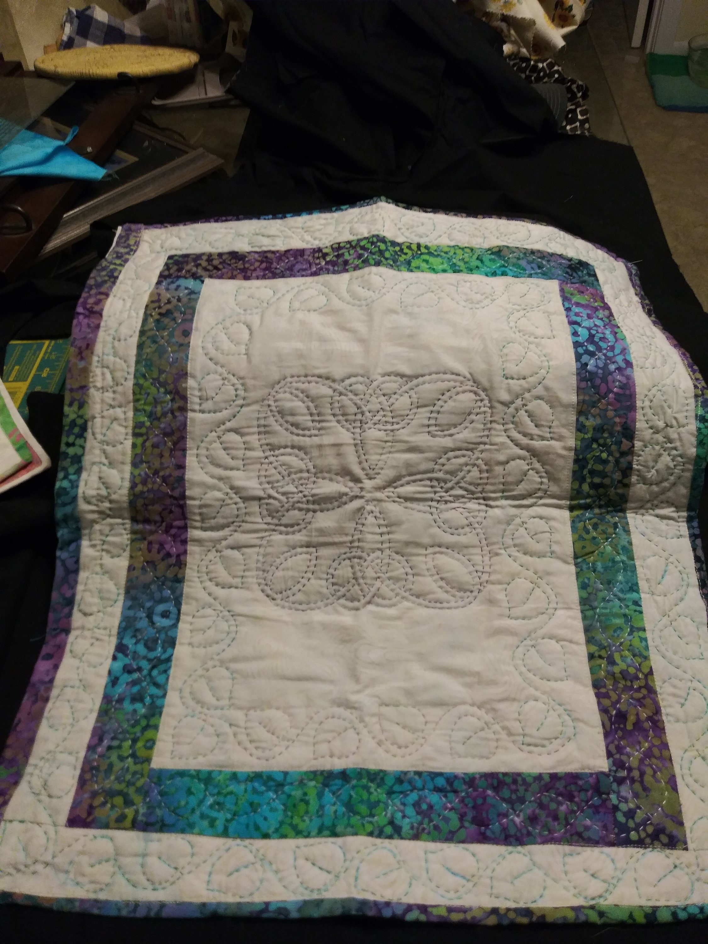 Hand Quilted Placemats Etsy