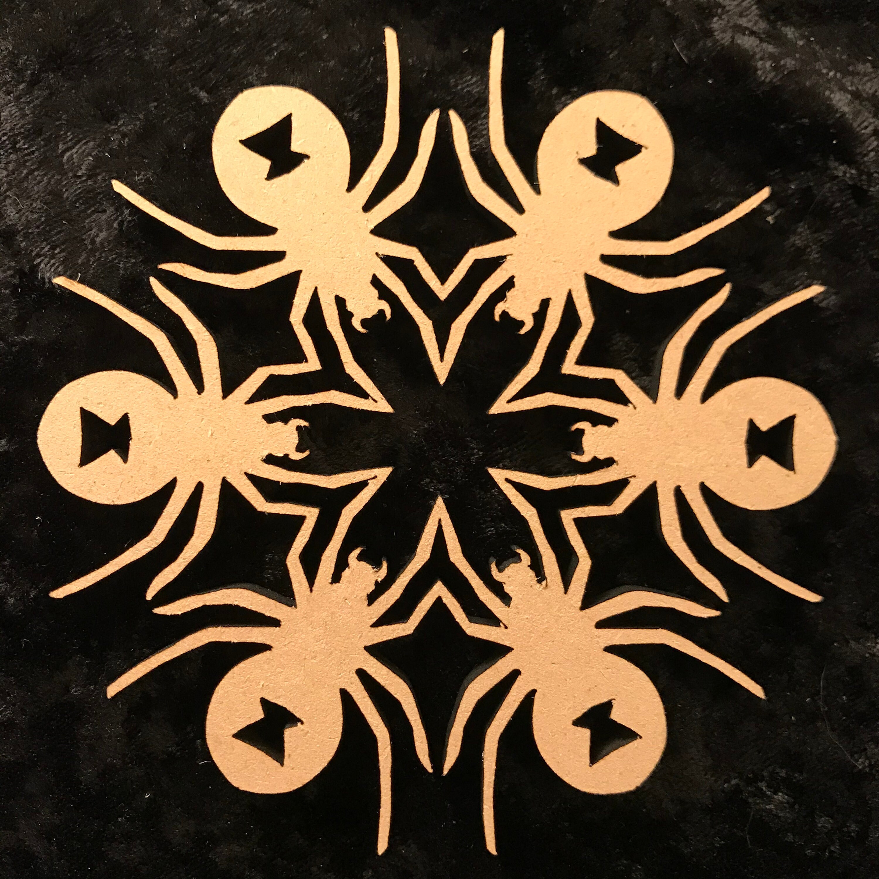 Spider Snowflake Ornament | Etsy