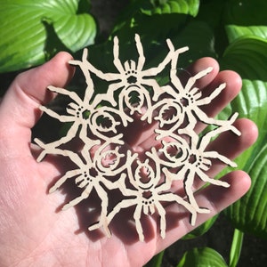 Tarantula Snowflake Ornament