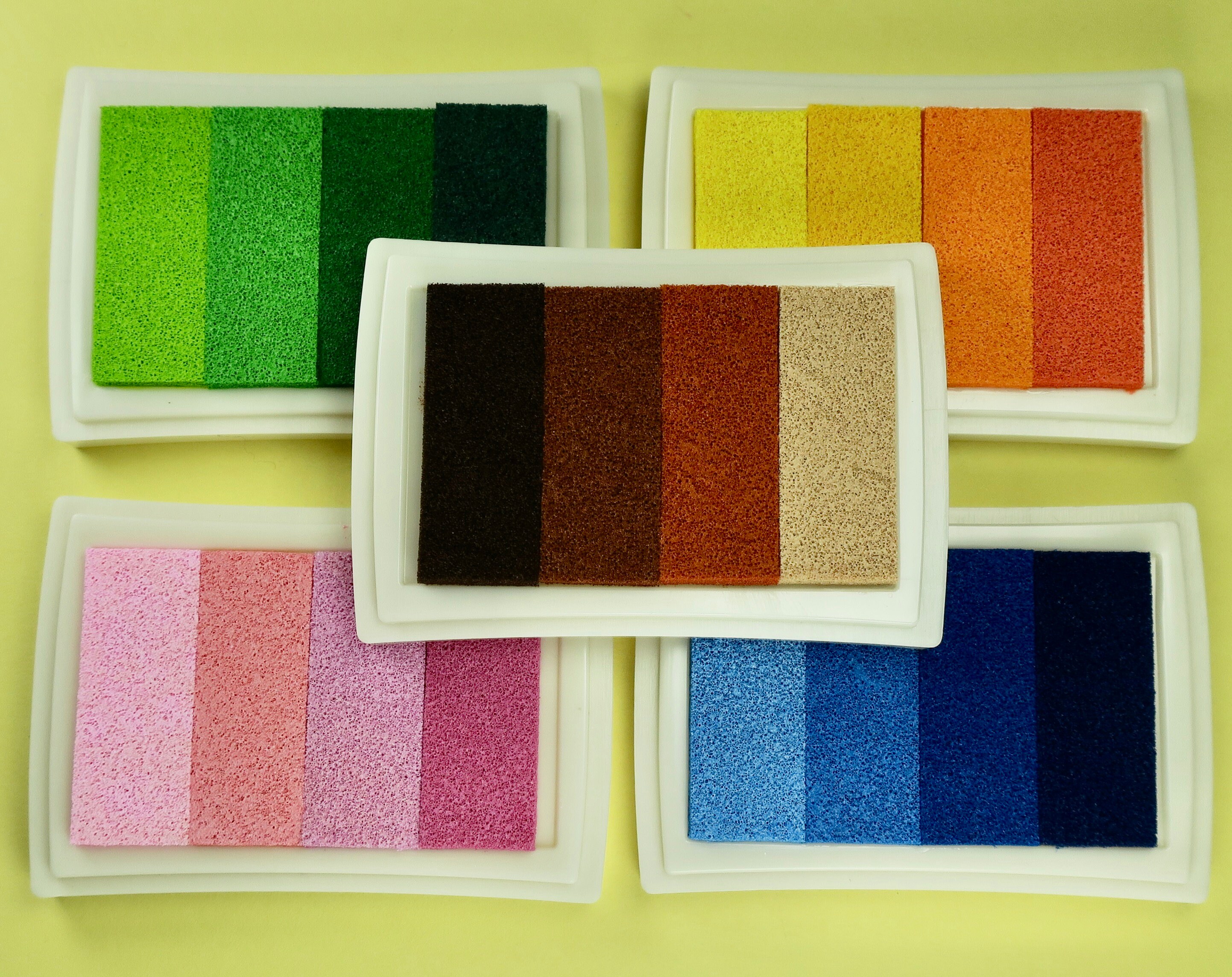 1 Inkpad Ink Stamp Pad Colorful Craft DIY Fingerprint Etsy