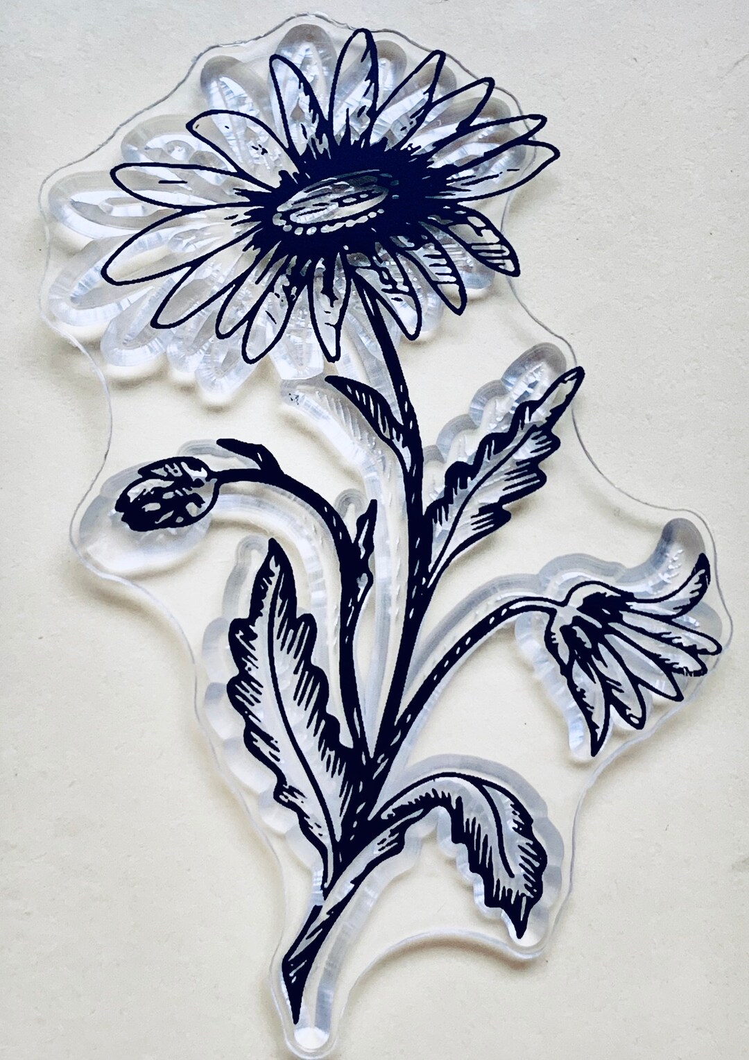 Sunflower Clear Silicone Stamps DIY Embossing Planner, Journal, Craft ...