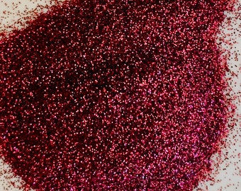 Extra Fine Glitter BURGUNDY RED Super Fine Polyester Glitter
