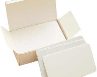 90pcs Blank Playing Cards White Blank Index Flash Cards DIY Game Creating Game Card 3.5 x 2 inch