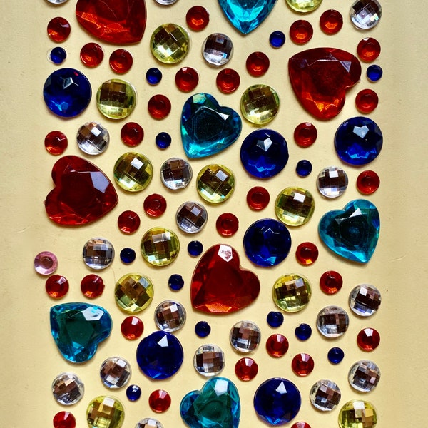 Gem Stickers Etsy