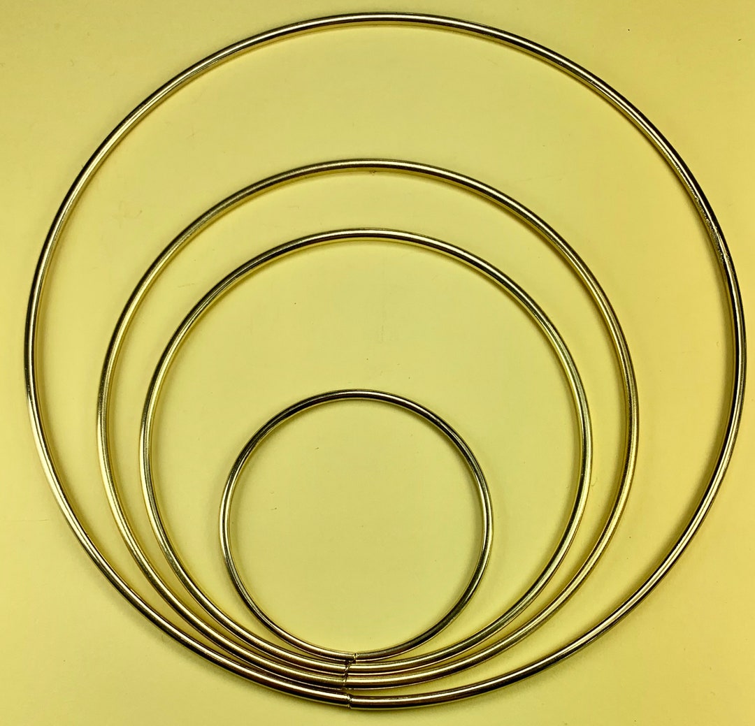 12 Inch Large Brass Ring Dream Catcher Rings Wreath Making - Etsy