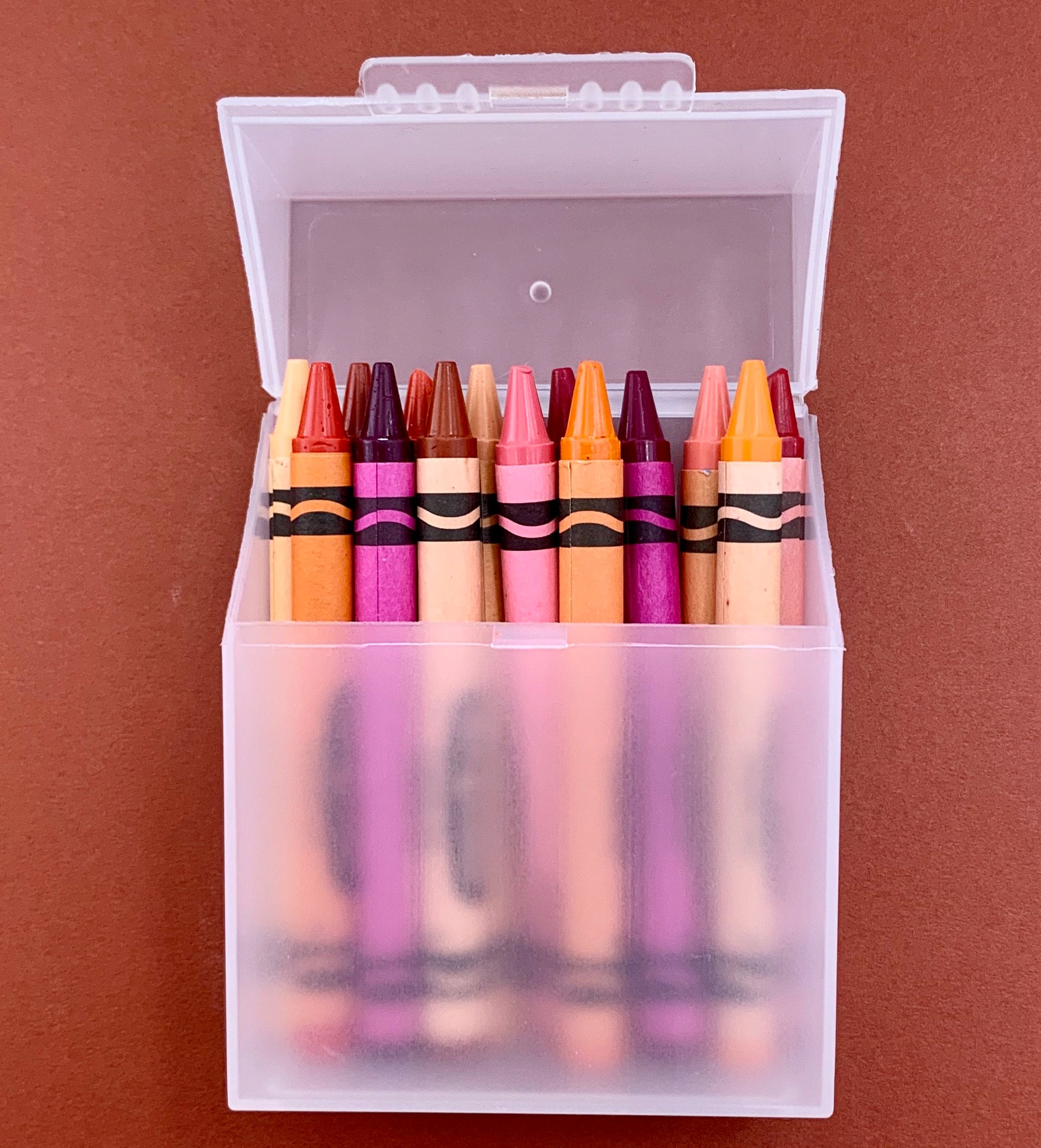 Crayon Box Mantenga sus crayones organizados Almacenamiento Etsy